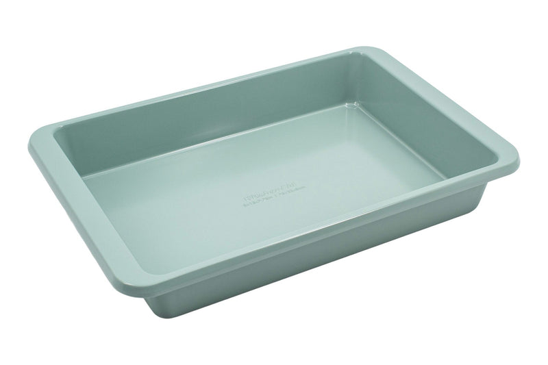 KitchenAid Oblong Cardamom Non-Stick Cake Pan with Handle, 9x13-in C6