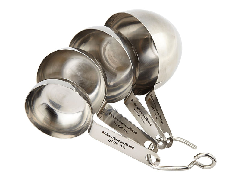 KitchenAid Stainless Steel Measuring Cups, 4-pc R3