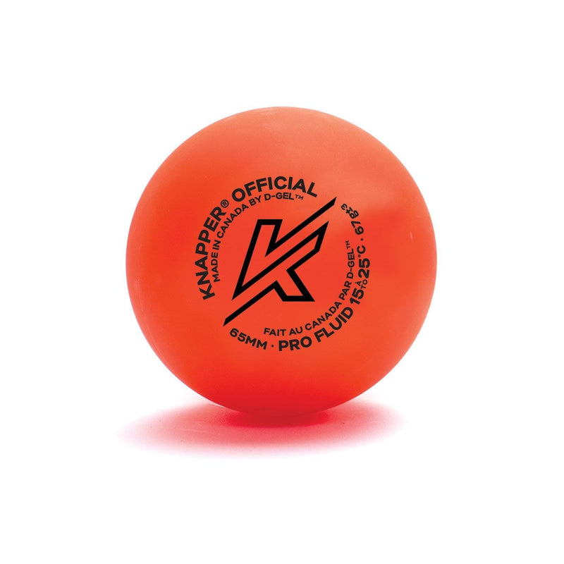 Knapper AK Pro Fluid Dek Hockey Ball, 67g, Assorted Colours Q7