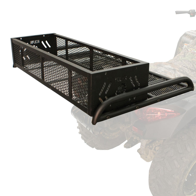 Kolpin 53350 Convertible Rear ATV Drop Basket Rack with Tailgate U1