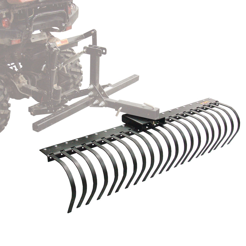 Kolpin ATV/UTV Dirtworks Tool Attachment Landscape Rake, 60-in E8