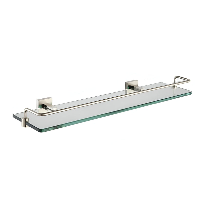 KRAUS Bathroom Accessories Rust-Resistant Shelf with Railing Z4