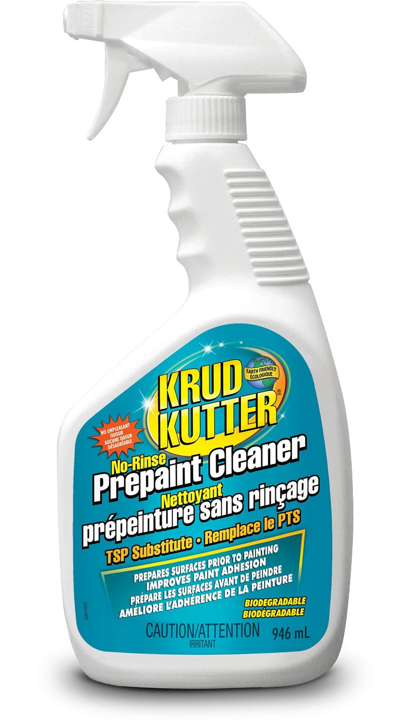 Krud Kutter Prepaint Cleaner, No-Rinse TSP Substitute, Cleans & Deglosses Surfaces 946-mL Q8