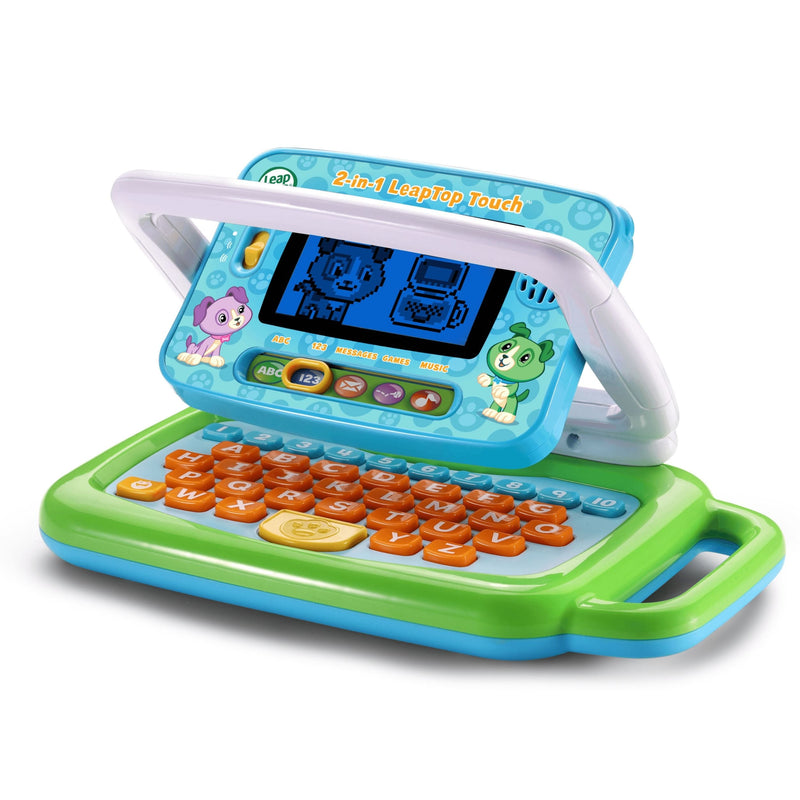 LeapFrog LeapTop Touch Laptop/Tablet, Learning Toy For Pre-School Kids, Ages 2+ T7