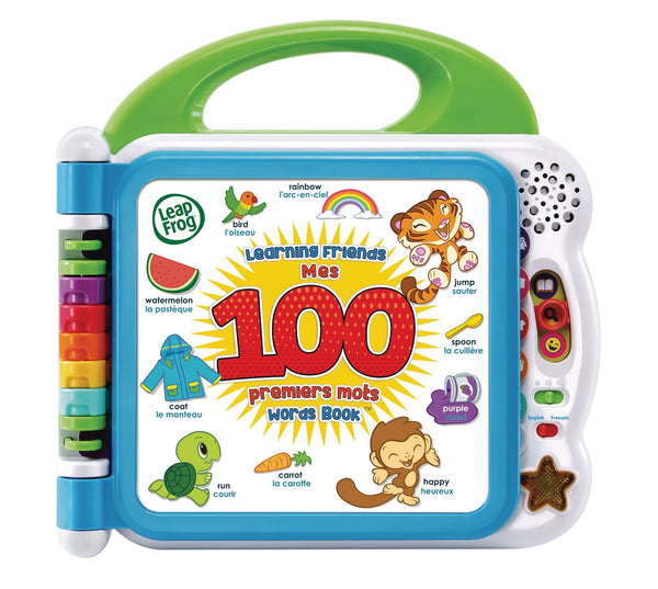 LeapFrog Learning Friends 100 Words Book Play Toy For Toddlers, Bilingual, Ages 18m+ B5