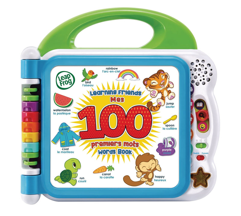 LeapFrog Learning Friends 100 Words Book Play Toy For Toddlers, Bilingual, Ages 18m+ B5