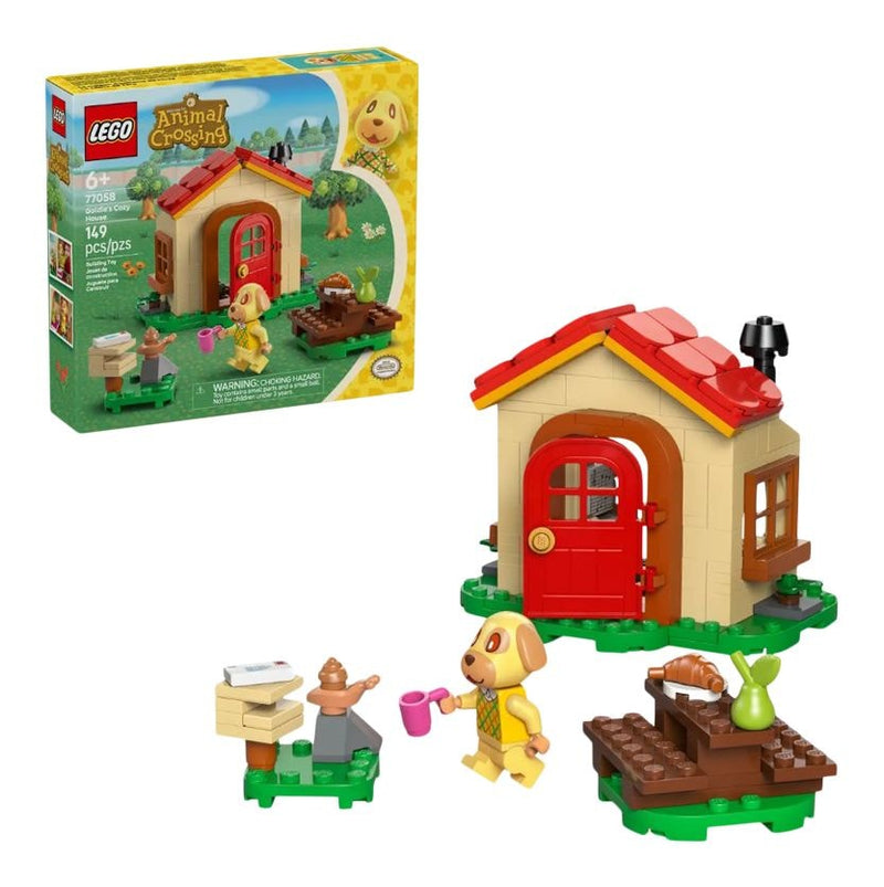 LEGO Animal Crossing Goldie's Cozy House - 77058, 149-pcs. Ages 6+ K6