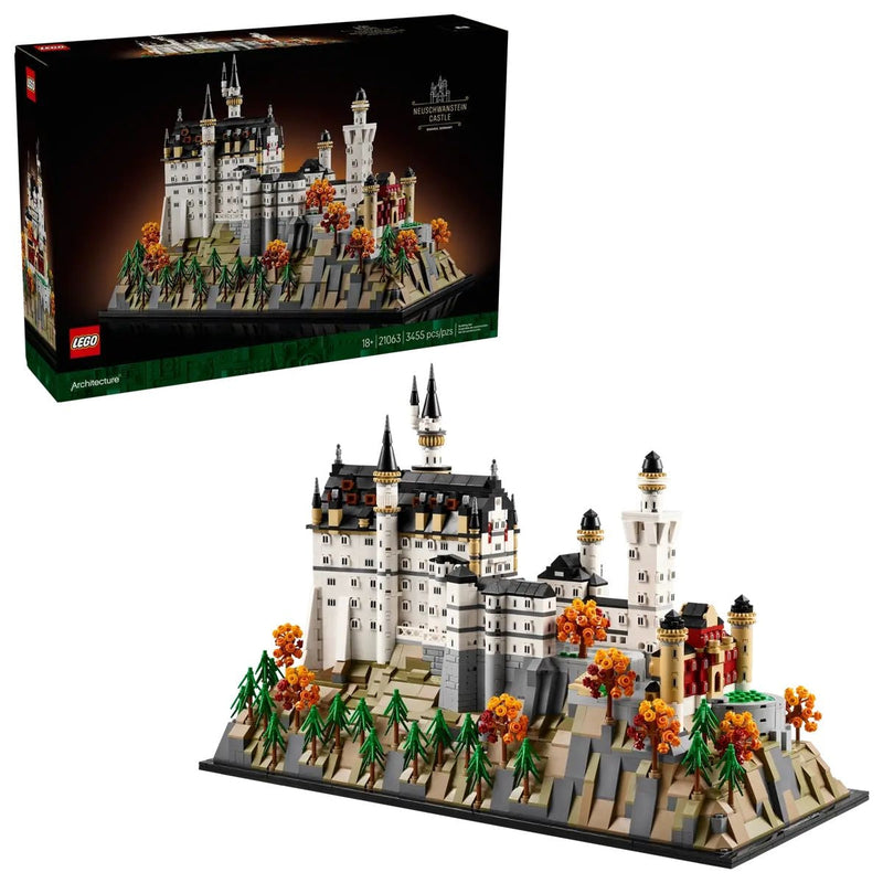 LEGO Architecture Neuschwanstein Castle - 21063, 3455-pcs, Ages 18+ A5