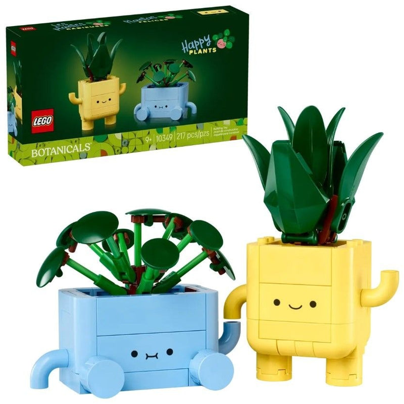 LEGO Botanicals Happy Plants - 10349, 217-pcs, Ages 9+ Y2