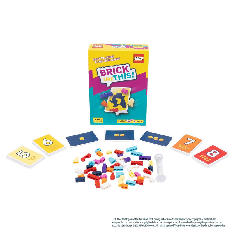 LEGO Brick Like This 2-8 Player Card Game for Ages 7+ R0