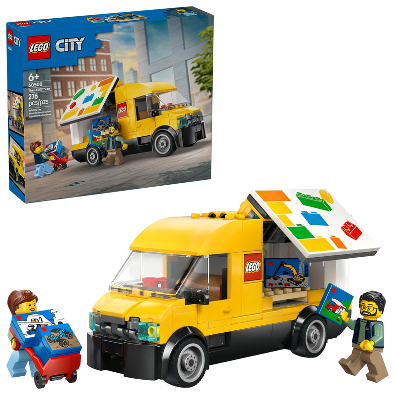 LEGO City The LEGO Van Toy Truck Building Set - 60500, 276-pcs, Ages 6+ B2
