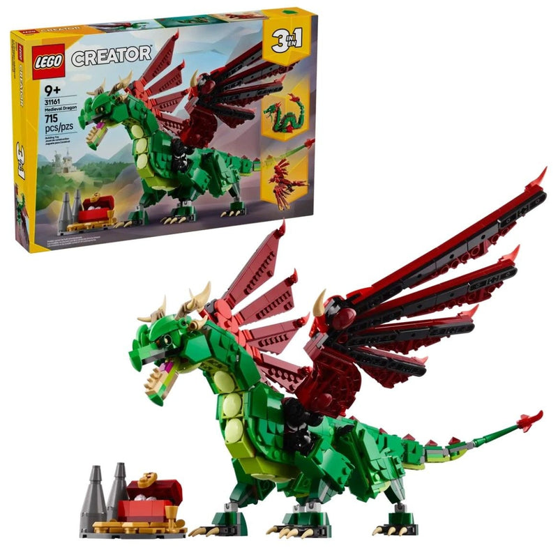 LEGO Creator Medieval Dragon - 31161, 715-pcs, Ages 9+ A5