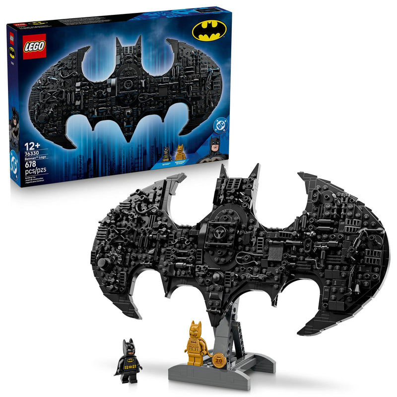 LEGO DC Batman: Batman Logo Building Set - 76330, 678-pcs, Ages 12+ F0