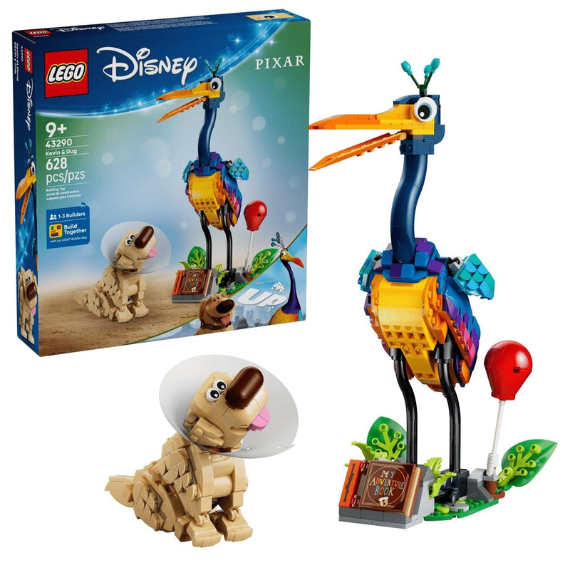 LEGO Disney and Pixar Kevin & Dug - 43290, 628-pcs, Ages 9+ Y6