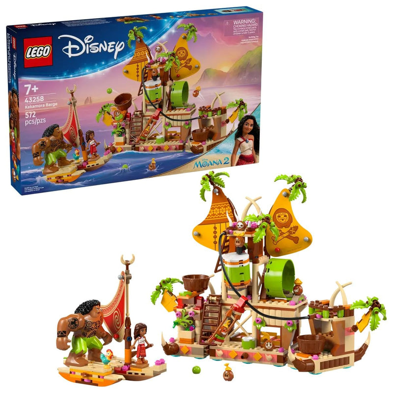 LEGO Disney Kakamora Barge - 43258, 572-pcs, Ages 7+ E8