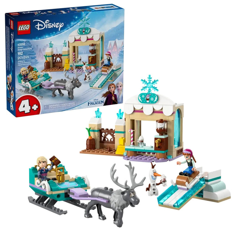 LEGO Disney Princess Anna's Sleigh Adventure - 43256, 174-pcs, Ages 5+ W8