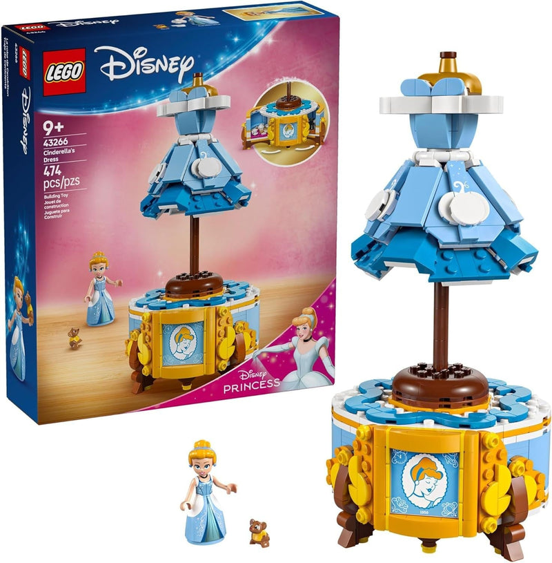 LEGO Disney Princess Cinderella’s Dress Toy - 43266, 474-pcs, Ages 9+ G4