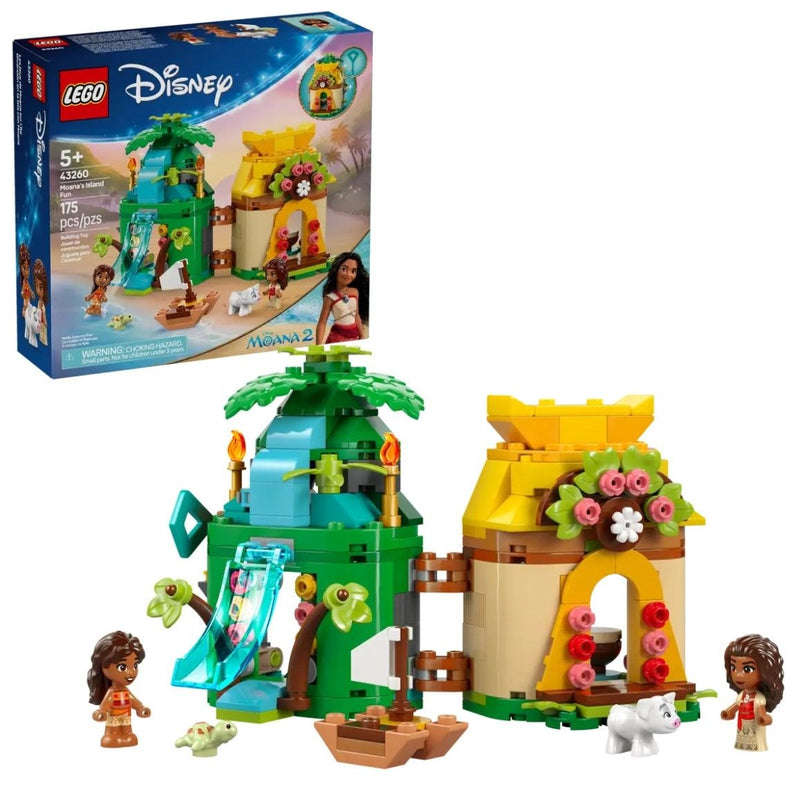 LEGO Disney Princess Moana's Island Fun Interactive Set - 43260, 175-pcs, Ages 5+ D8