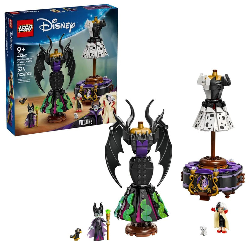 LEGO Disney Villains Maleficent’s and Cruella De Vil’s Dresses - 43262, 524-pcs, Ages 9+ M7