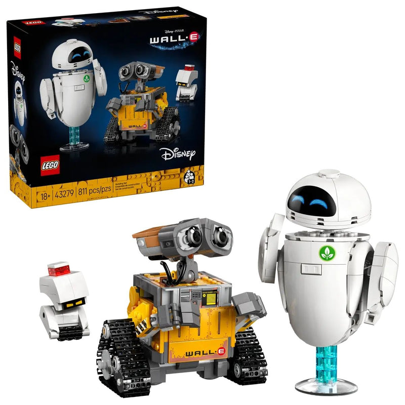 LEGO Disney Wall-e and Eve - 43279, 811-pcs, Ages 18+ D7