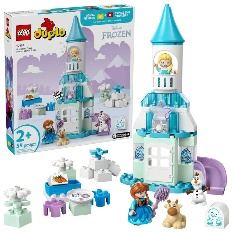 LEGO DUPLO Disney Anna and Elsa’s Frozen Castle Party - 10455, 54-pcs, Ages 2+ O2