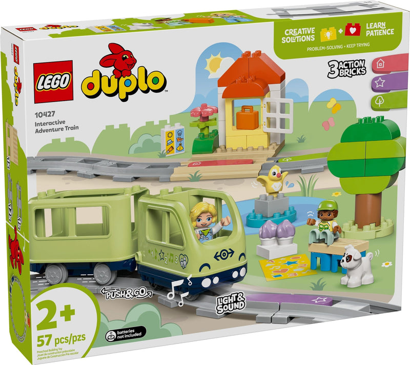 LEGO Duplo Interactive Adventure Train - 10427, 57-pcs, Ages 2+ N5