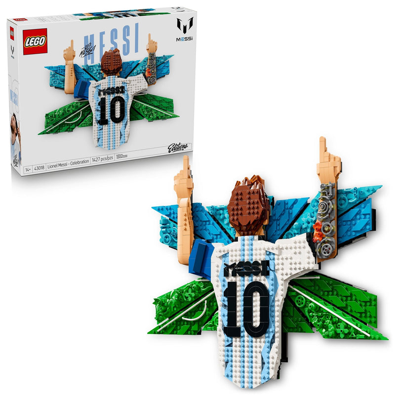 LEGO Editions Lionel Messi Celebration - 43018, 1427-pcs, Ages 14+ Y0