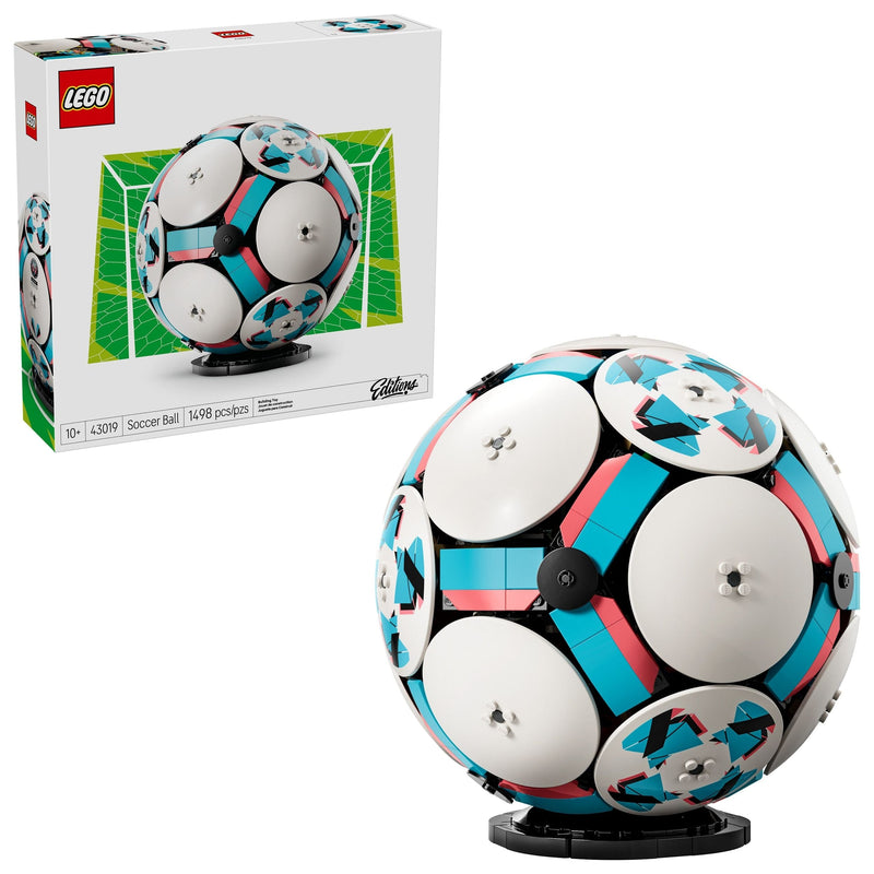 LEGO Editions Soccer Ball - 43019, 1498-pcs, Ages 10+ R9