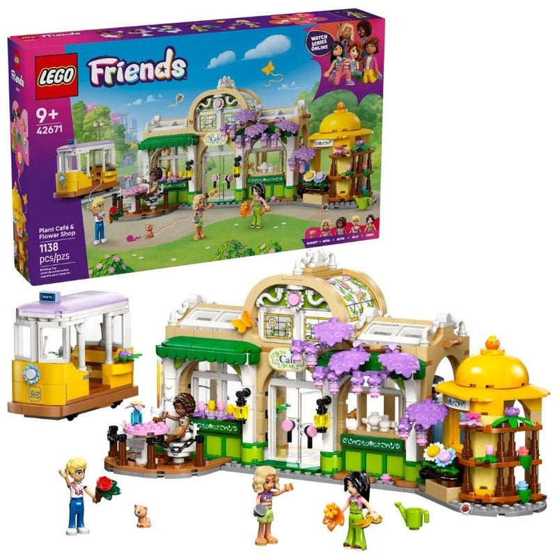 LEGO Friends Plant Café and Flower Shop - 42671, 1138-pcs, Ages 9+ N2