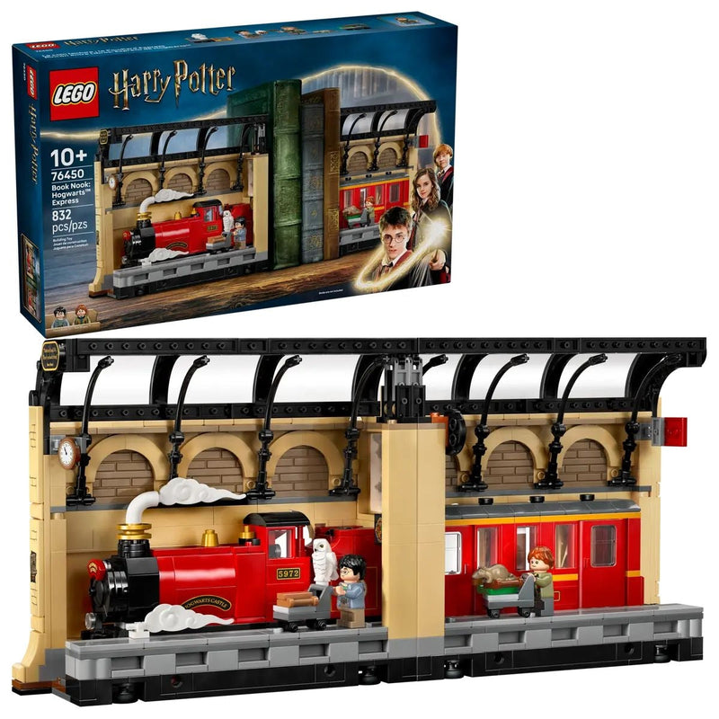 LEGO Harry Potter Book Nook: Hogwarts Express - 76450, 832-pcs, Ages 10+ H8