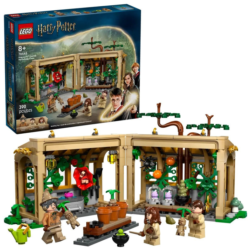 LEGO Harry Potter Hogwarts Castle: Herbology Class - 76445, 390-pcs, Ages 8+ K1