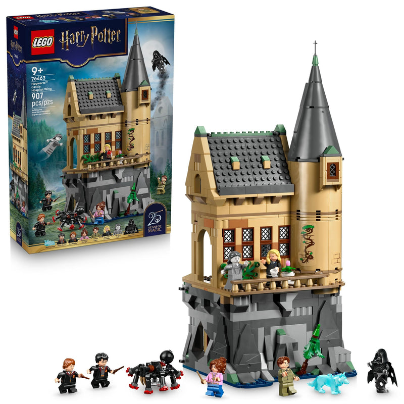 LEGO Harry Potter Hogwarts Castle: Hospital Wing Toy Building Set - 76463, 907-pcs, Ages 9+ S0