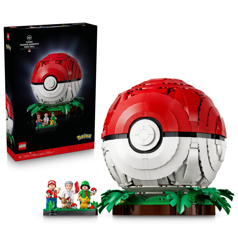 LEGO Iconic Trainer Moments Poké Ball 72154 L0
