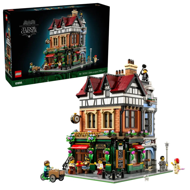 LEGO Icons Tudor Corner - 10350, 3266-pcs, Ages 18+ G1