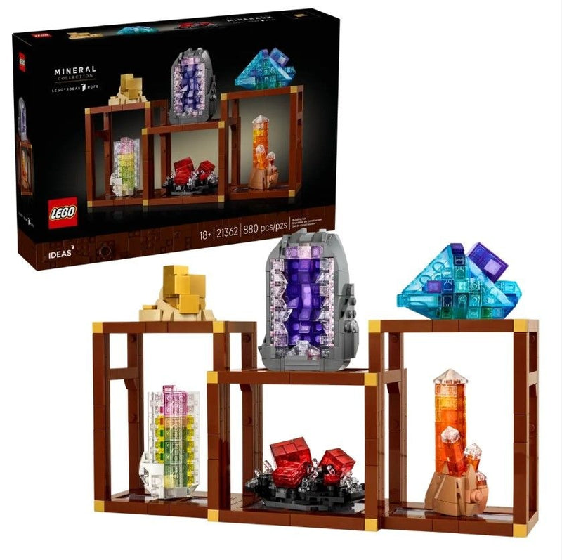 LEGO Ideas 21362 Mineral Collection for Ages 18+, 880-pc H1