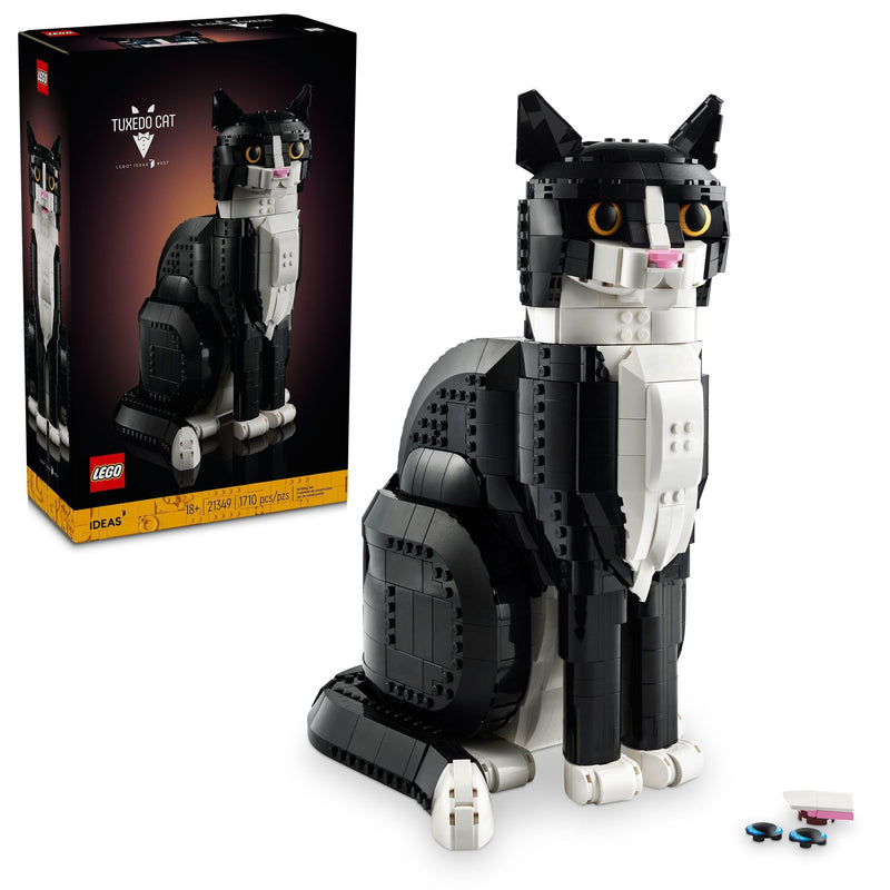 LEGO Ideas Tuxedo Cat - 21349, 1710-pcs, Ages 18+ L3