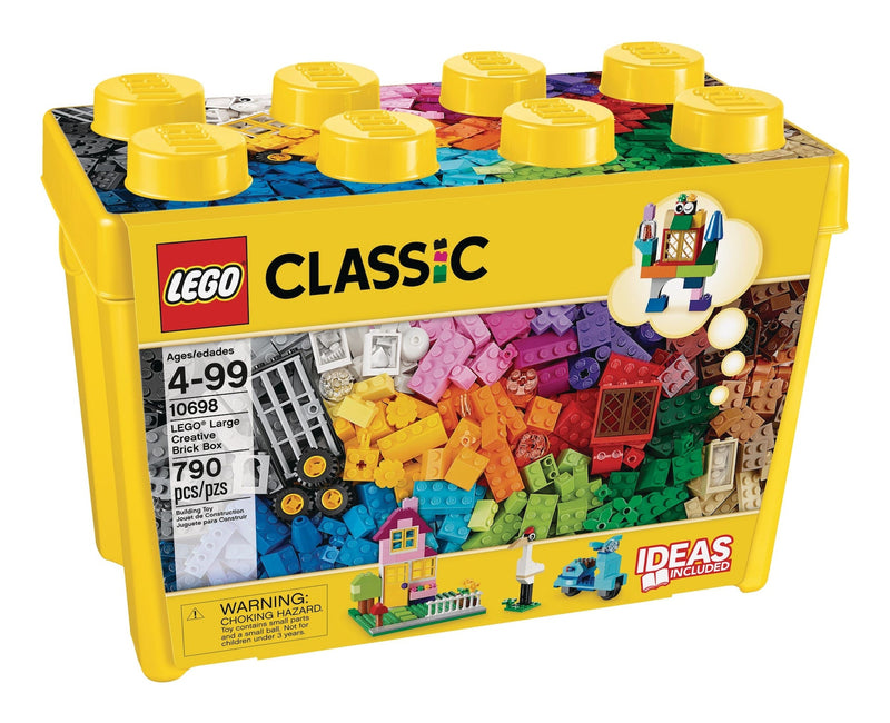 LEGO Large Classic Creative Brick Box Building Toy Kit - 790-pcs, Ages 4+ P2