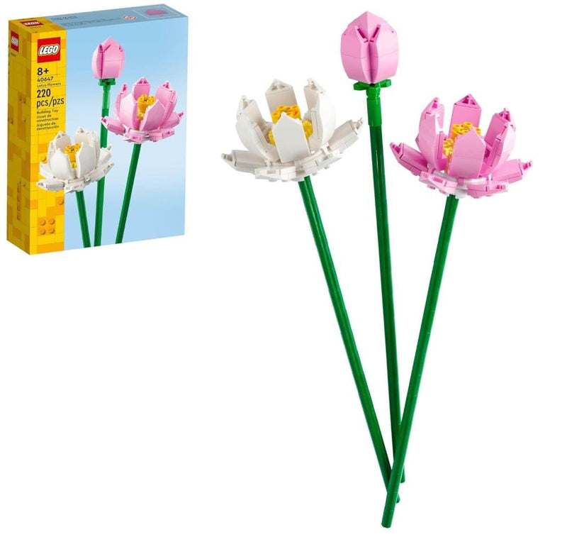 LEGO Lotus Flowers Building Set - 40647, 220-pcs, Ages 8+ B9