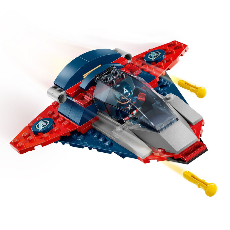 LEGO Marvel 76319 Captain America vs. Thanos for Ages 4+, 107-pc Q7