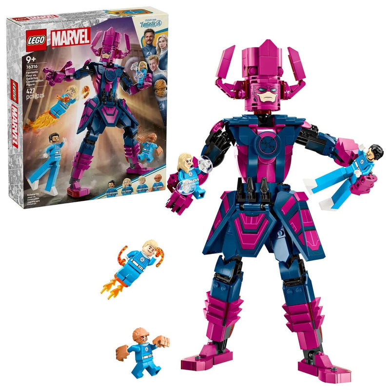 LEGO Marvel Fantastic Four vs. Galactus Construction Figure - 76316, 427-pcs, Ages 9+ Q2