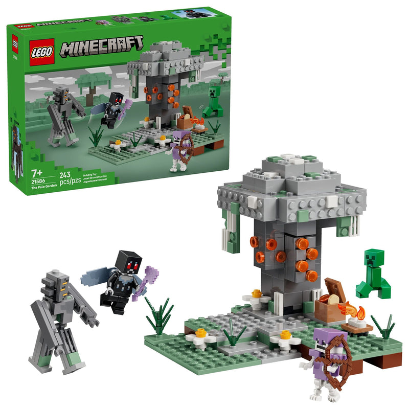 LEGO Minecraft The Pale Garden Building Set - 21586, 243-pcs, Ages 7+ E2