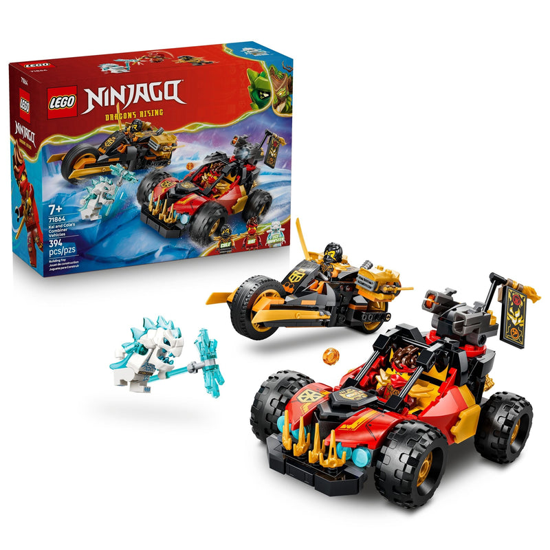 LEGO Ninjago Kai and Cole's Combiner Vehicles 71864 S8