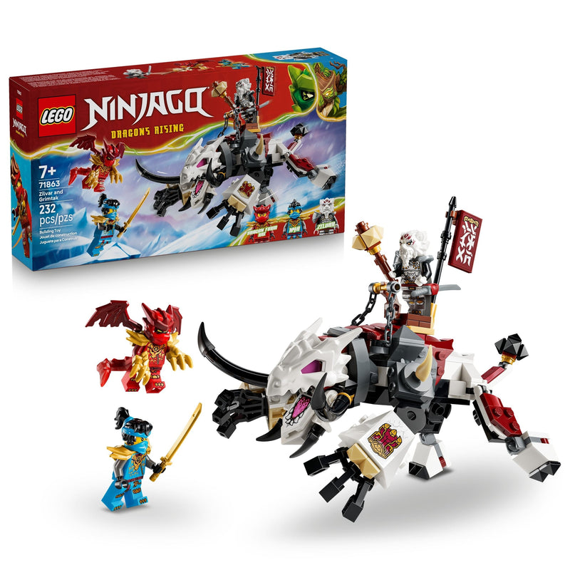 LEGO Ninjago Zilvar and Grimtak the Dragon Beast 71863 N8