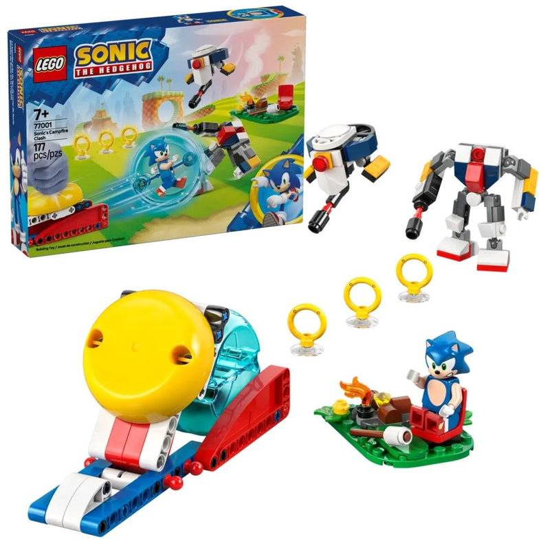 LEGO Sonic The Hedgehog Sonic's Campfire Clash - 77001, 177-pcs, Ages 7+ X9