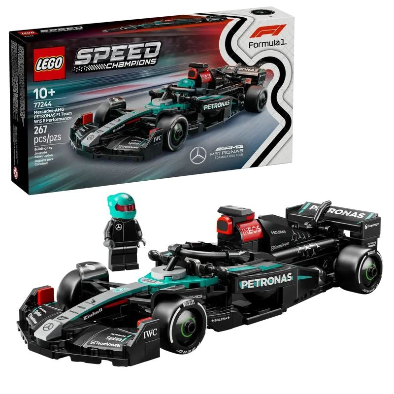 LEGO Speed Champions Mercedes-AMG W15 F1 Race Car - 77244, 267-pcs, Ages 10+ R9