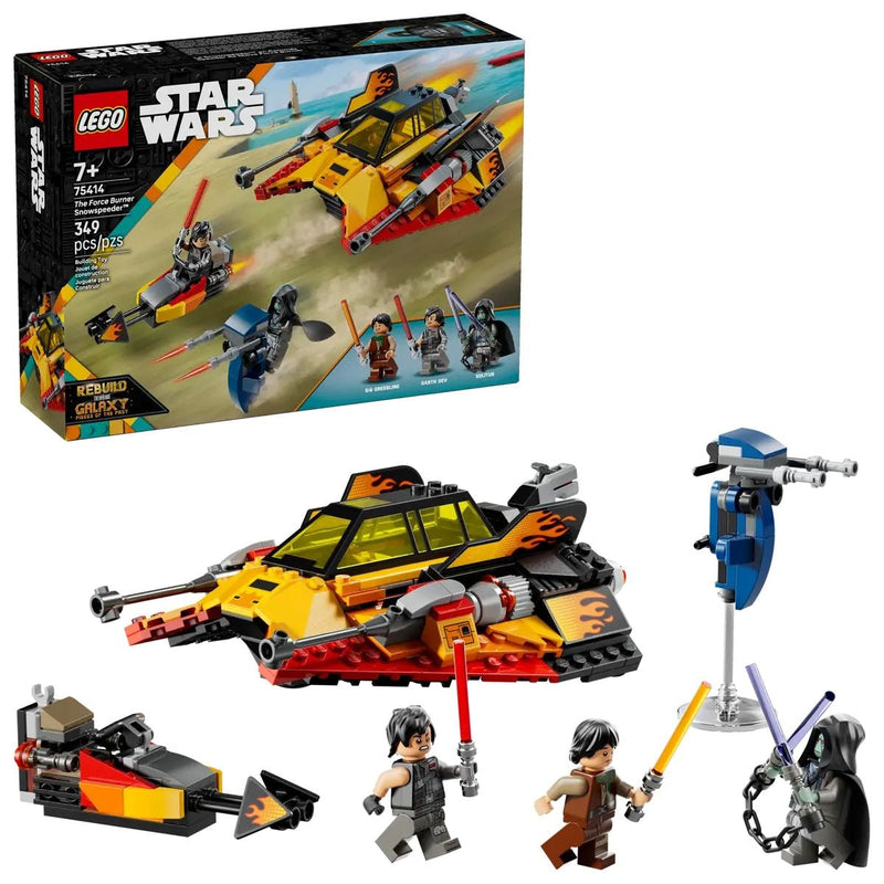 LEGO Star Wars 75414 The Force Burner Snowspeeder - 75414, 349-pcs, Ages 7+ T2