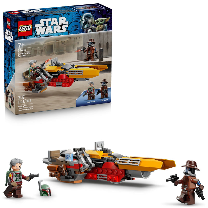 LEGO Star Wars Cobb Vanth’s Speeder Toy Building Set - 75437, 207-pcs, Ages 7+ D6