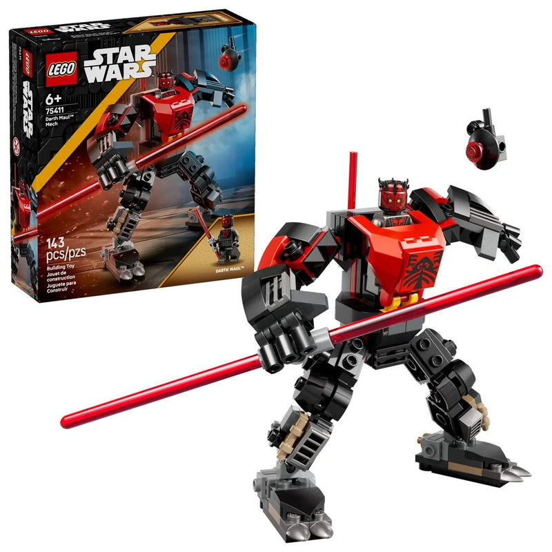 LEGO Star Wars Darth Maul Mech - 75411, 143-pcs, Ages 6+ C7