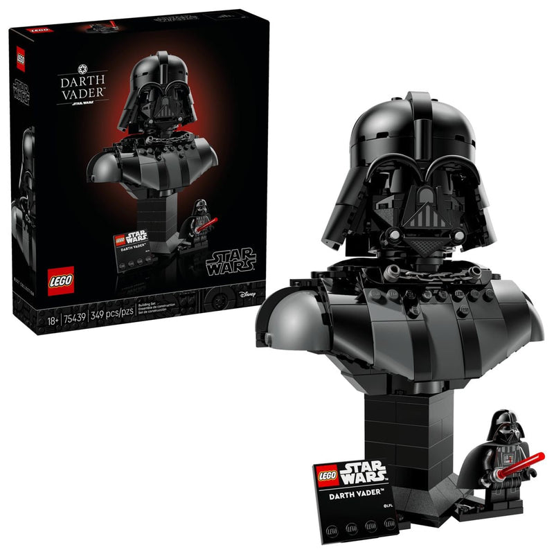 LEGO Star Wars Darth Vader Bust - 75439, 349-pcs, Ages 18+ P5