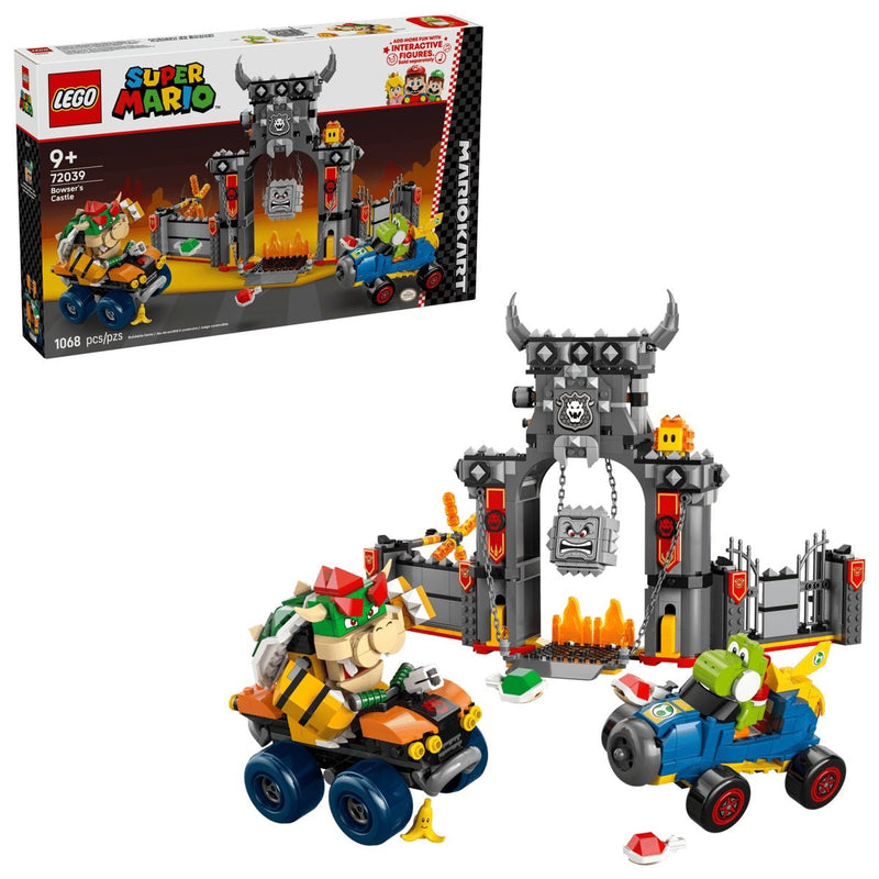LEGO Super Mario Mario Kart – Bowser's Castle - 72039, 1068-pcs, Ages 9+ O9